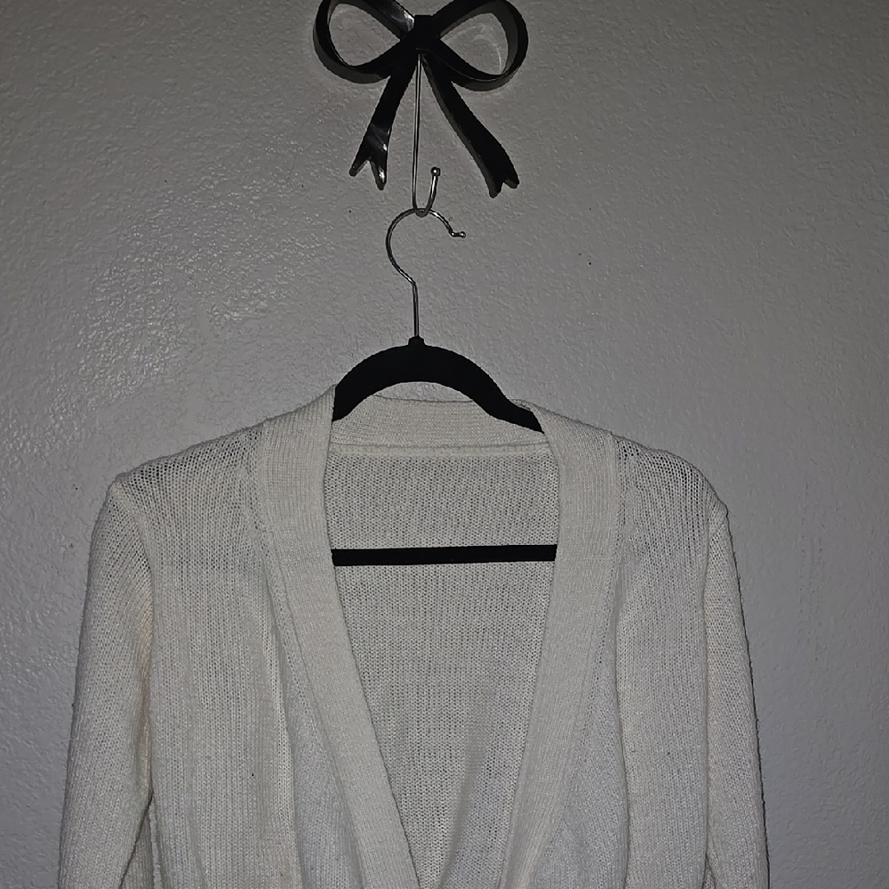 Elegant White Women's Sweater